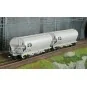Rivarossi HR6675 Set of 2 bogie hopper wagons, grey, ATIR-RAIL HR6675-Rivarossi HR6675 Set of 2 bogie hopper wagons, grey, ATIR-RAIL