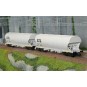 HR6675-Rivarossi HR6675 Set of 2 bogie hopper wagons, grey, ATIR-RAIL