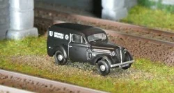 Ree Modeles CB201 Renault Juvaquatre Panel Van, Black, Roadside Ass...