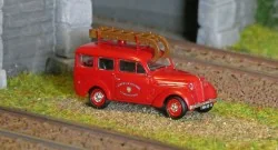 Ree Models CB204 Renault Juvaquatre Break "FIRE DEPARTMENT" Car wit...