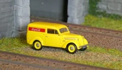 Ree Modeles CB206 Renault Juvaquatre Panel Van Yellow "COCA-COLA"