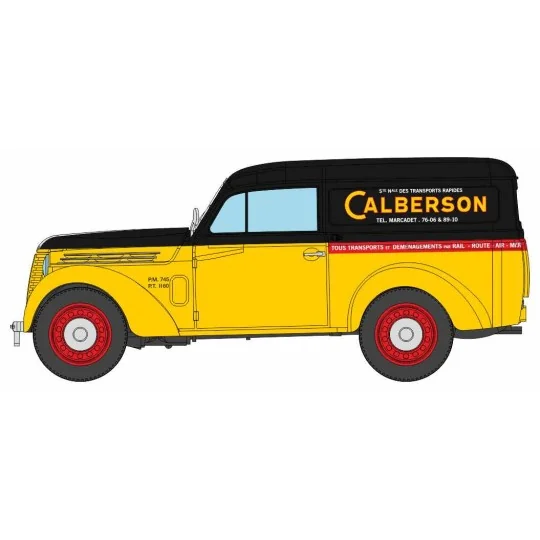 CB-207-Ree Modeles CB207 Voiture Renault Renault Juvaquatre Fourgon tôlé "CALBERSON"