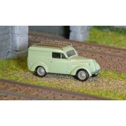 Ree Modeles CB209 Renault Juvaquatre panel van, Green + gallery - C...