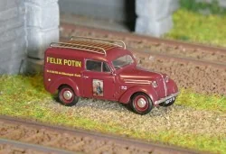 Ree Modeles CB212 Voiture Renault Renault Juvaquatre tôlé "FELIX POTIN" + galerie Ree Modeles CB-212 - 1