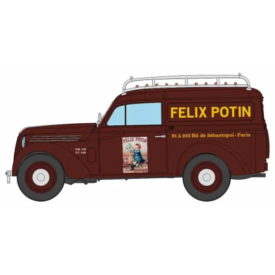 CB-212-Ree Modeles CB212 Renault Juvaquatre panel van "FELIX POTIN" + gallery