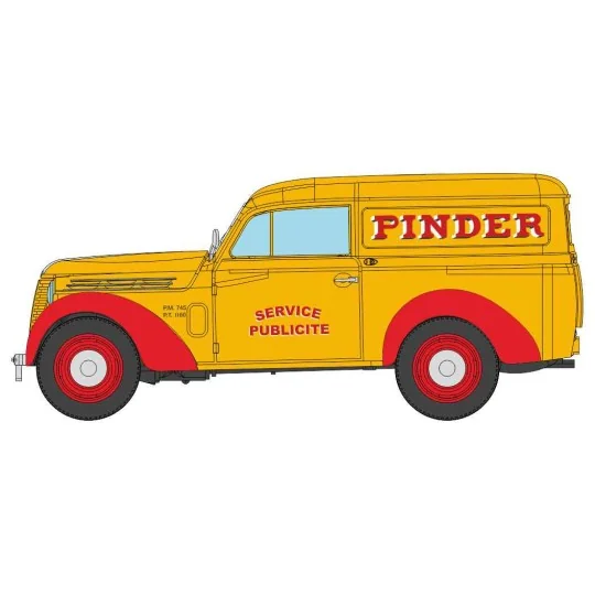 CB-213-Ree Modeles CB213 Renault Juvaquatre panel van "PINDER"