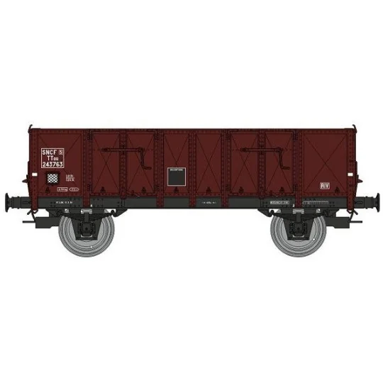 WB-918-Ree Modeles WB918 Metal-bodied tipper wagon, SNCF, ep.III