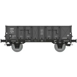 Ree Modeles WB919 Wagon Tombereau caisse métallique, CFL, ep.III Ree Modeles WB-919 - 1