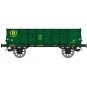 Ree Modeles WB922 Metal-bodied tipper wagon, green, SNCB, ep.III WB-922-Ree Modeles WB922 Metal-bodied tipper wagon, green, SNCB, ep.III