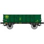 WB-922-Ree Modeles WB922 Wagon Tombereau caisse métallique, vert, SNCB, ep.III