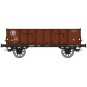 WB-924-Ree Modeles WB924 Tipper Wagon with metal body, brown, SNCB, ep.III