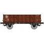 Ree Modeles WB924 Tipper Wagon with metal body, brown, SNCB, ep.III WB-924-Ree Modeles WB924 Tipper Wagon with metal body, brown, SNCB, ep.III