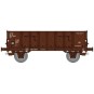 WB-925-Ree Modeles WB925 Tipper Wagon with metal body, brown, SNCB, ep.IV