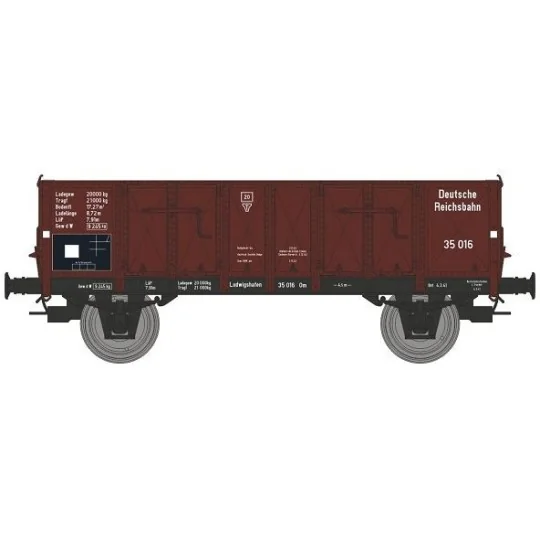 WB-929-Ree Modeles WB929 Dump Wagon with metal body, DR, ep.III