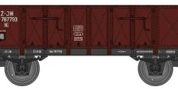 Ree Modeles WB933 Dump Wagon with metal body, JZ, ep.III