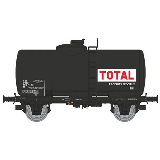 WB-871-Ree modeles WB871 Wagon citerne Pétrol, SNCF, TOTAL
