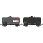 WB-872-Ree models WB872 Set of 2 oil tank wagons, SNCF, TOTAL