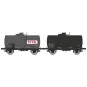 Ree models WB872 Set of 2 oil tank wagons, SNCF, TOTAL WB-872-Ree models WB872 Set of 2 oil tank wagons, SNCF, TOTAL