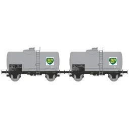 Ree models WB876 Set of 2 Petrol, SNCF, BP tank wagons - WB-876
