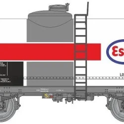 Ree modeles WB877 Wagon citerne Pétrol, SNCF, ESSO, blanc Ree Modeles WB-877 - 1
