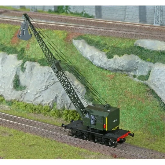 WB-792-Ree Modeles WB792 Grue BONDY sur bogie, SNCF, Région EST