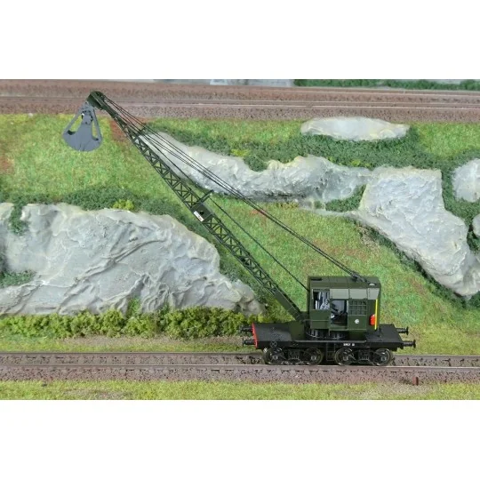 WB-793-Ree Modeles WB793 Grue BONDY sur bogie, SNCF, Région NORD