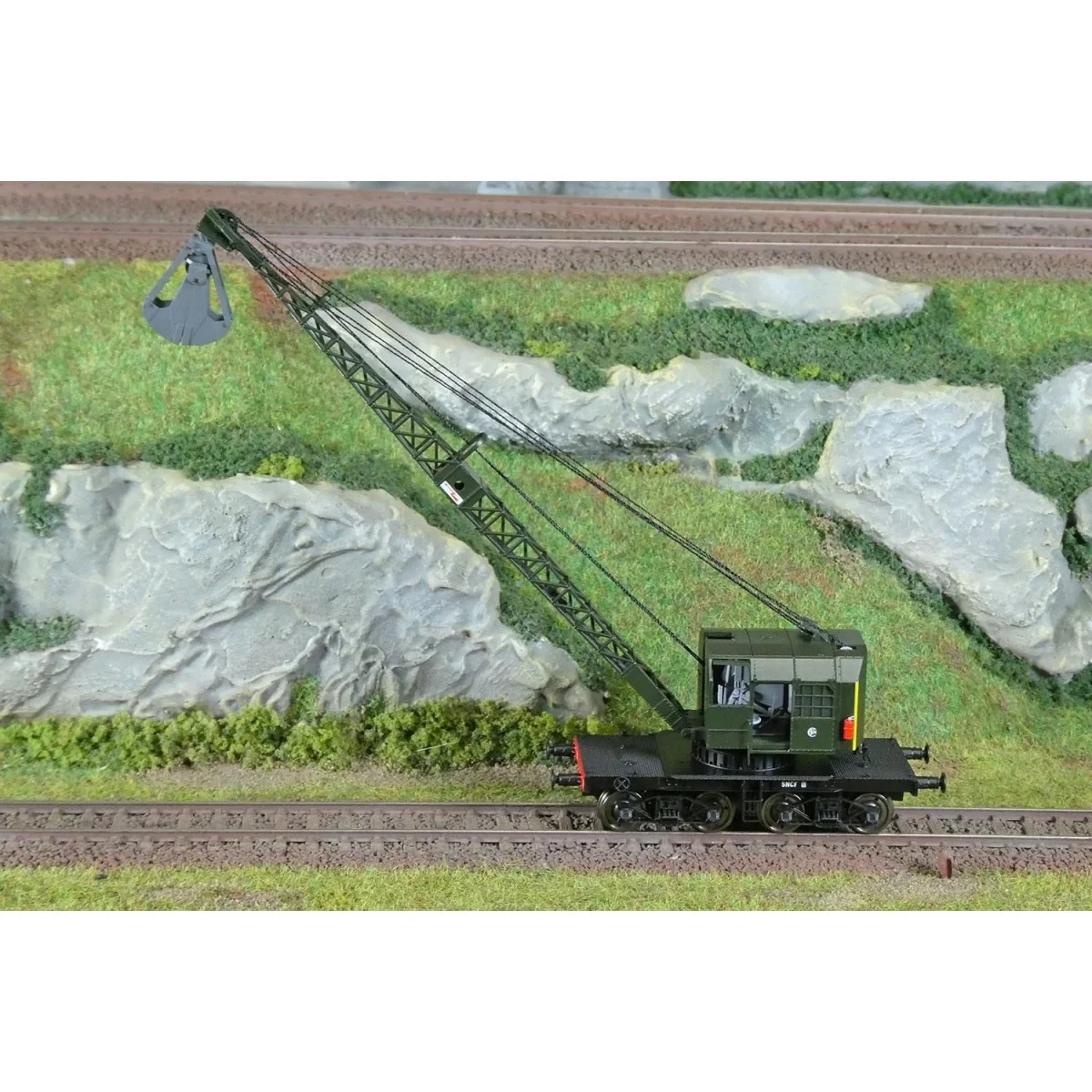 Ree Modeles WB793 Grue BONDY sur bogie, SNCF, Région NORD Ree Modeles WB-793 - 2