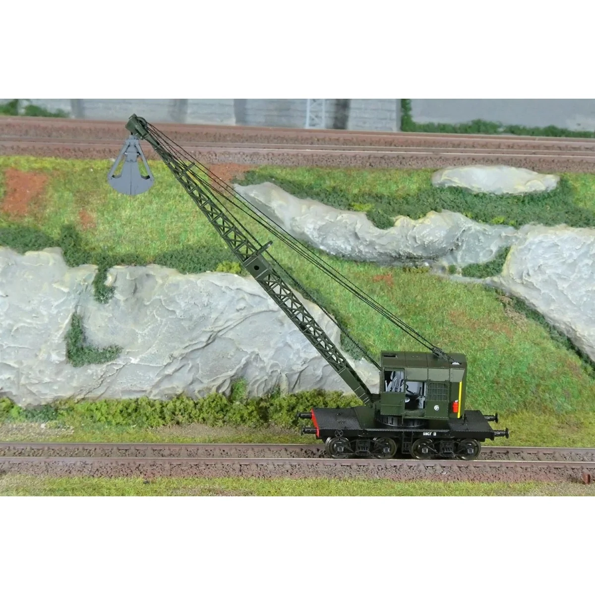 Ree Modeles WB794 BONDY Crane on bogie, SNCF, Western Region - WB-794