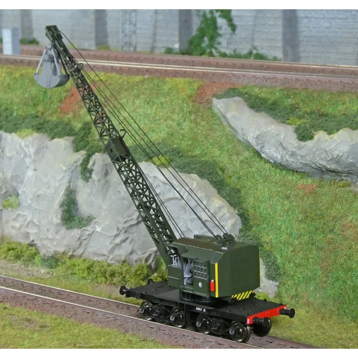 Ree Modeles WB794 BONDY Crane on bogie, SNCF, Western Region - WB-794