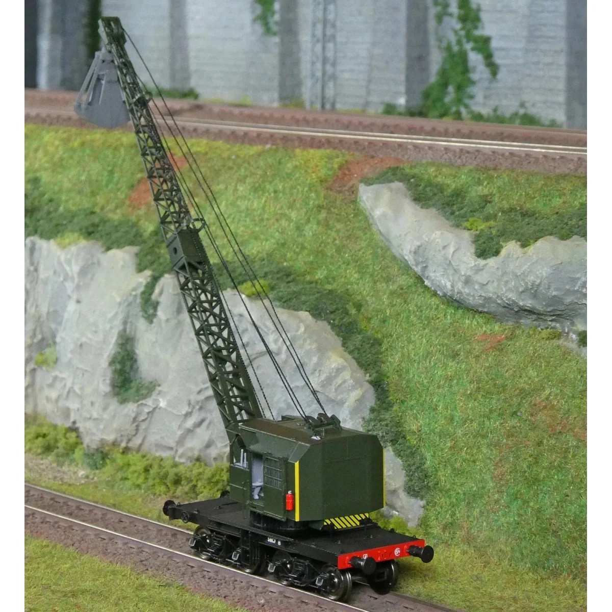 Ree Modeles WB795 Grue BONDY sur bogie, SNCF, Région SUD-OUEST Ree Modeles WB-795 - 3