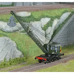 Ree Modeles WB796 Grue BONDY sur bogie, SNCF, Région SUD-EST Ree Modeles WB-796 - 1