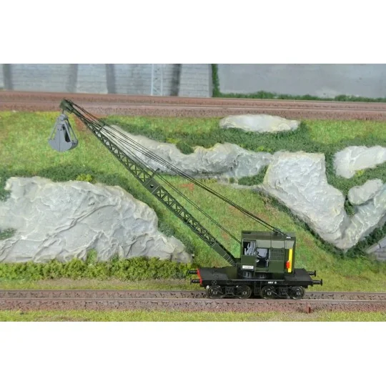 WB-796-Ree Modeles WB796 BONDY Crane on bogie, SNCF, South-East Region