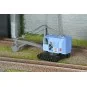 Ree Modeles CB156 Excavatrice BONDY sur chenille bleue, MOTOPELLE Ree Modeles CB-156 - 2 CB-156-Ree Modeles CB156 Excavatrice BONDY sur chenille bleue, MOTOPELLE