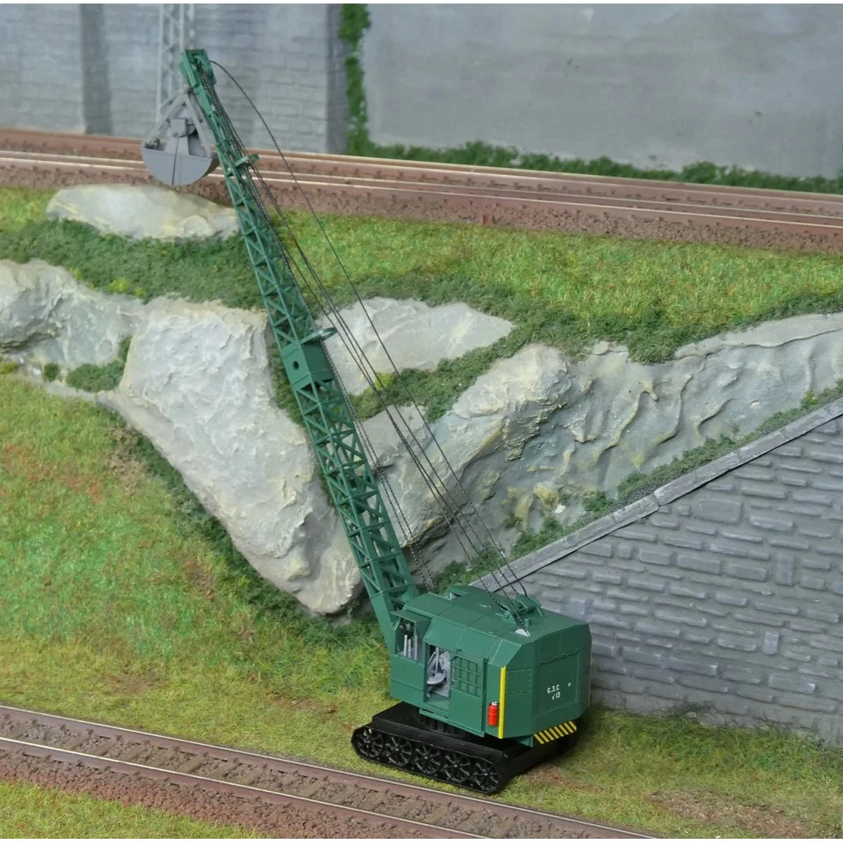 Ree Modeles CB158 BONDY crawler crane G.3C no. 13, NOGENT - CB-158