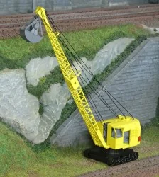 Ree Modeles CB159 Grue BONDY sur chenille jaune Ree Modeles CB-159 - 1