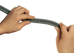 Fleischmann 9106 Flexible track with ballast, length 777 mm - Fleischmann