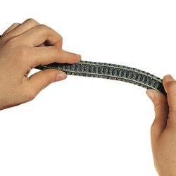 Fleischmann 9106 Rail flexible avec ballast, longueur 777mm Fleischmann Fle_9106 - 1