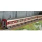 Lsm_40081DC-LS Models 40081DC Set of 3 Grand Confort Aquitaine coaches A8tu + A8u + Vru, original livery, Southwest, illuminated