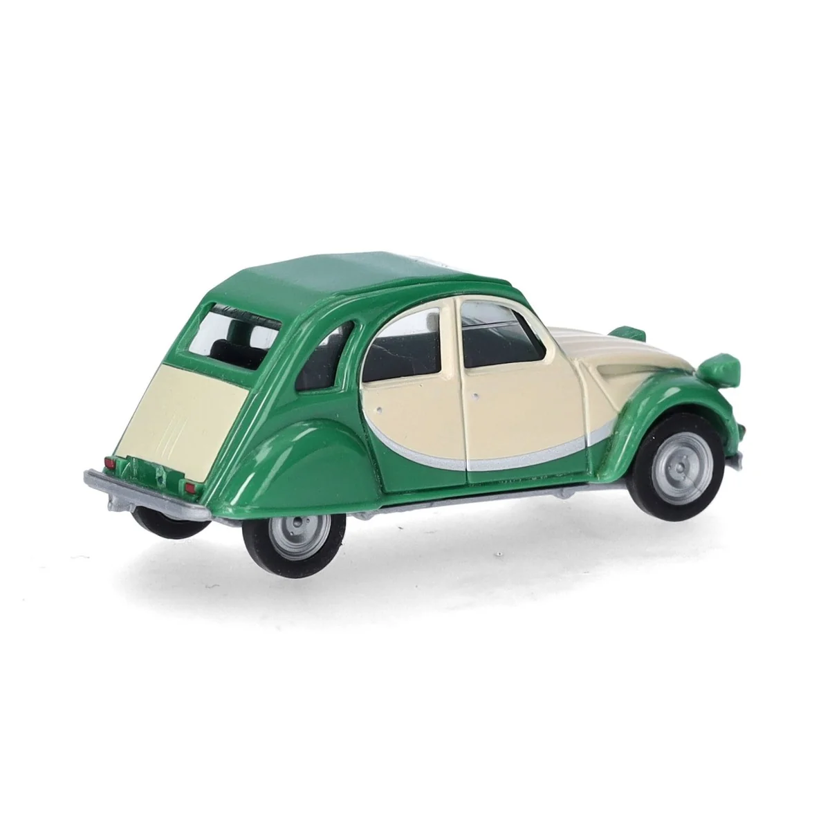 Herpa 020817-007 2CV Charleston Car, Green/Beige
