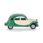 Herpa_020817-007-Herpa 020817-007 2CV Charleston Car, Green/Beige