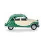 Herpa_020817-007-Herpa 020817-007 2CV Charleston Car, Green/Beige