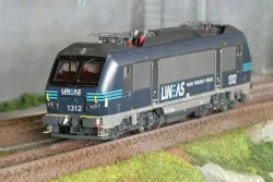 LS Models 13001DC Locomotive électrique série 13, 1337, livrée noire version 2020, LINEAS Ls models Lsm_13001DC - 1