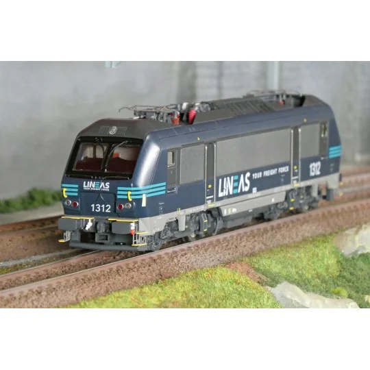Lsm_13001DC-LS Models 13001DC Class 13 Electric Locomotive, 1337, Black Livery, 2020 Version, LINEAS