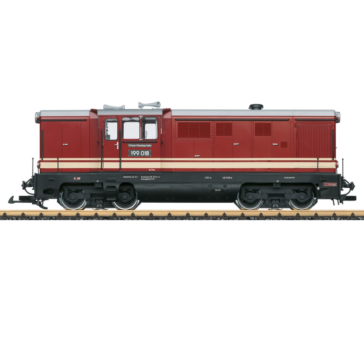 LGB 26450 Diesel locomotive 199 018, SOEG, G - 1/22.5 - LGB_26450