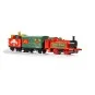 R9363M-Hornby R9363M Coffret de départ Noël Santa’s Express, locomotive vapeur + wagons sur batterie
