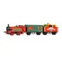 R9363M-Hornby R9363M Christmas Santa's Express Starter Set, Steam Locomotive + Battery-Powered Wagons