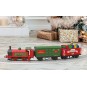R9363M-Hornby R9363M Coffret de départ Noël Santa’s Express, locomotive vapeur + wagons sur batterie