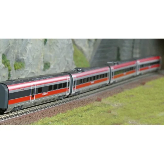 HN3514-Arnold HN3514 Set of 4 complementary for TGV Frecciarossa 1000, FS, N 1/160