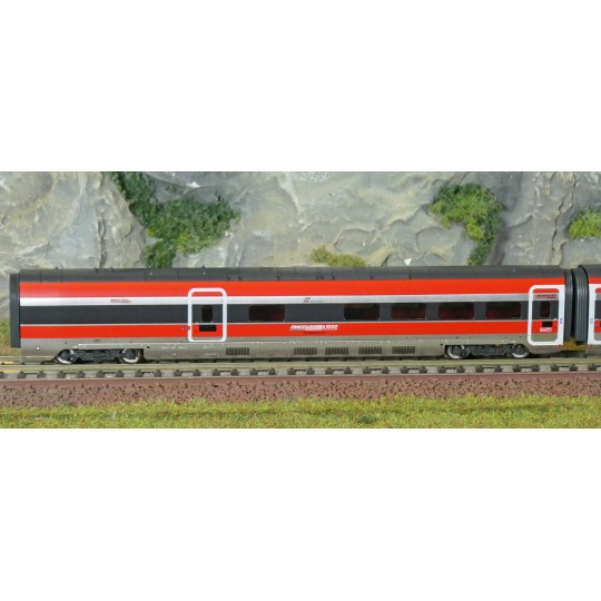 HN3514-Arnold HN3514 Set de 4 complémentaires pour TGV Frecciarossa 1000, FS, N 1/160