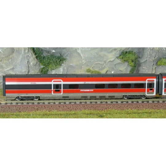 Arnold HN3514 Set de 4 complémentaires pour TGV Frecciarossa 1000, FS, N 1/160 Arnold HN3514 - 3 HN3514-Arnold HN3514 Set de 4 complémentaires pour TGV Frecciarossa 1000, FS, N 1/160